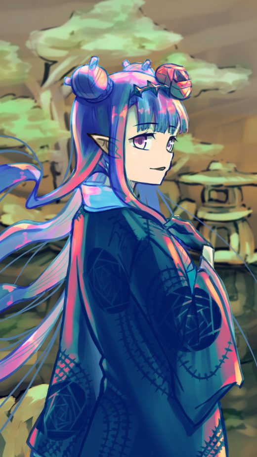 Inanis (in traditional Japanese attire)